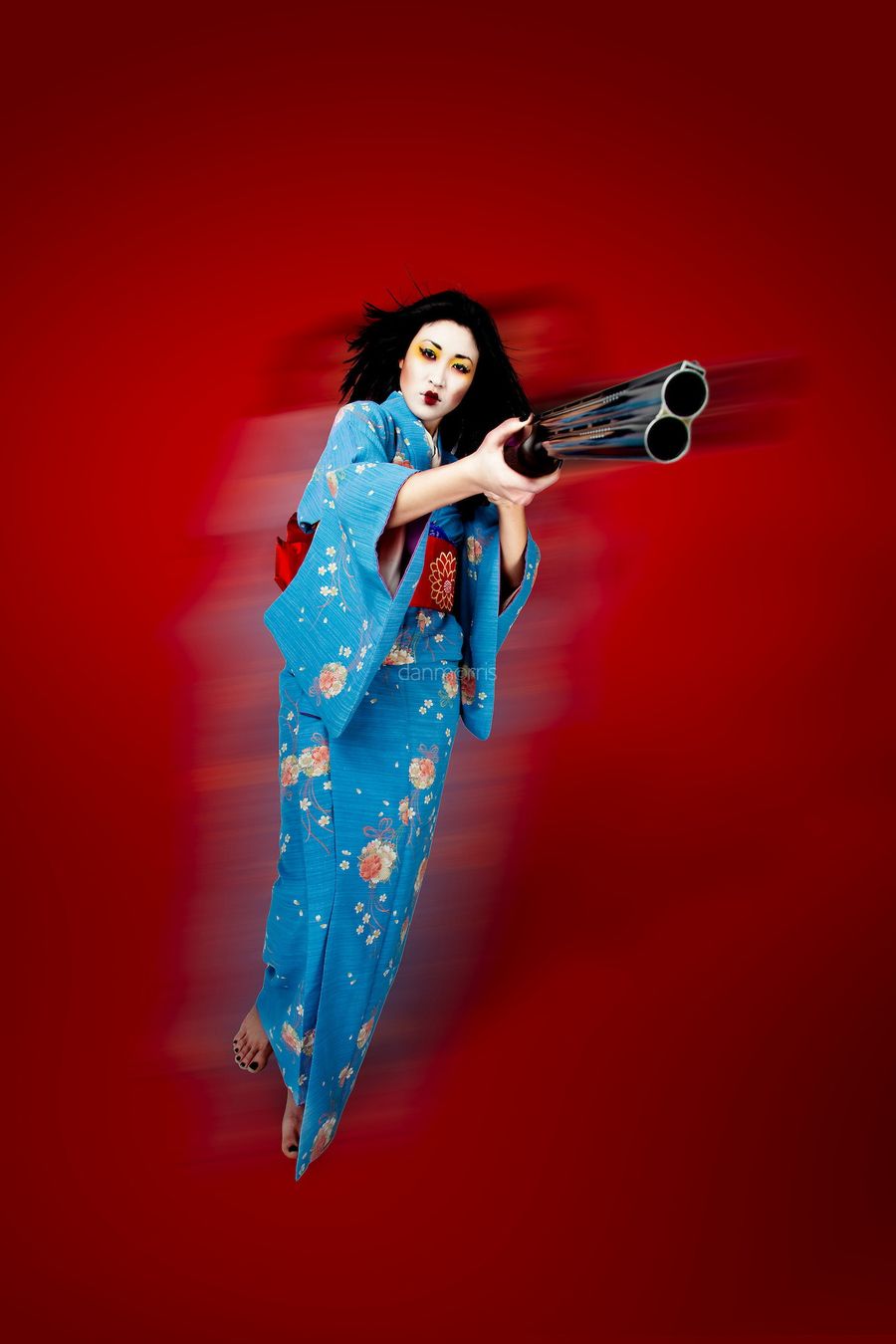 Geisha and a Gun, Anime-style